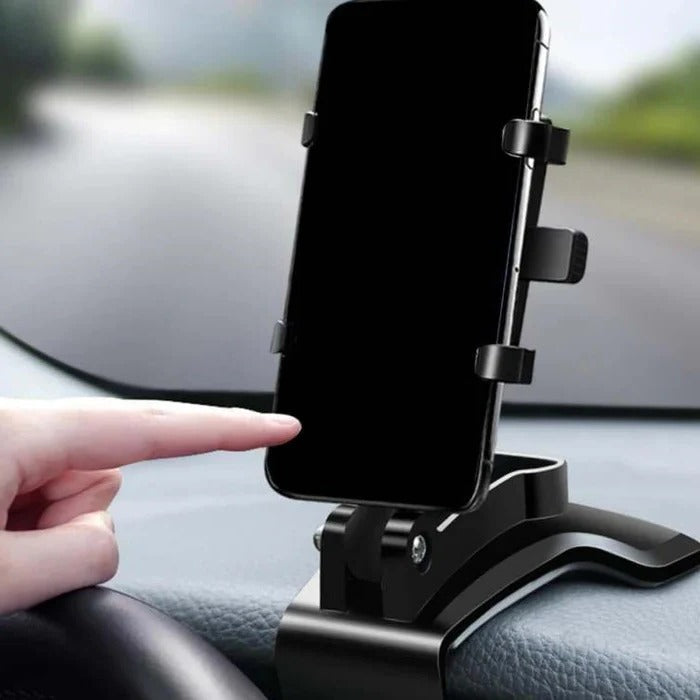 Adjustable Car Phone Holder with Secure Grip Mount