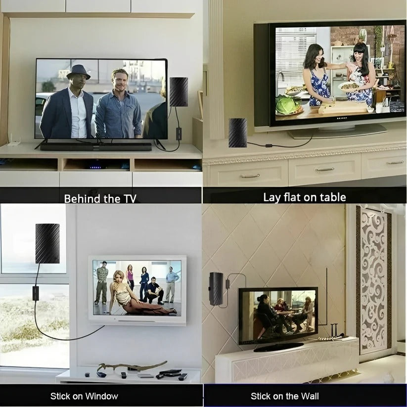 4K Indoor TV Antenna for Local Channel Reception