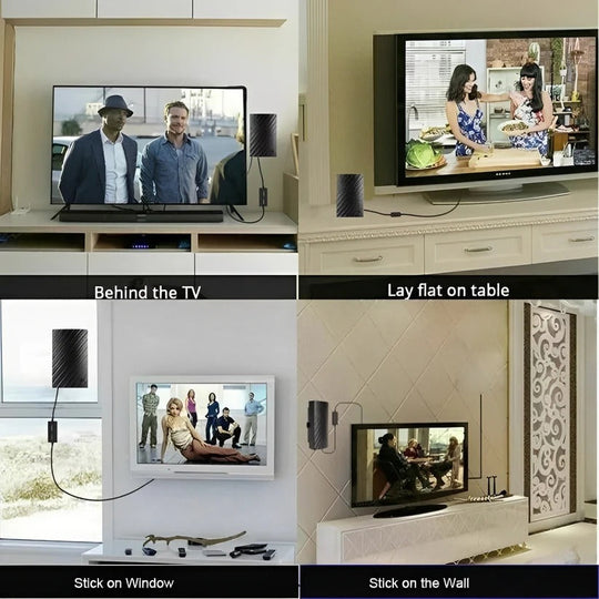 4K Indoor TV Antenna for Local Channel Reception