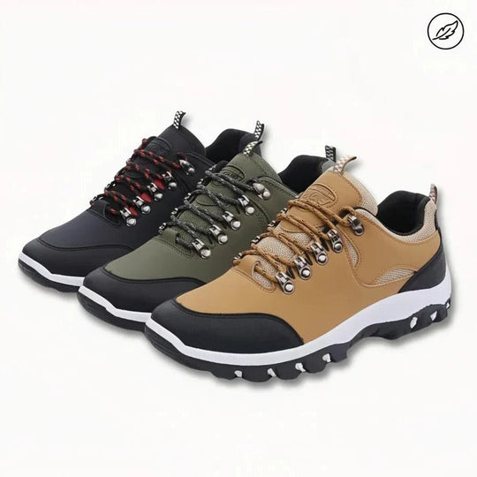 Orthopaedic Hiking Shoes with Durable Trail Grip Soles