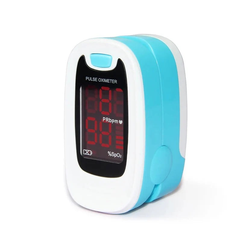 Digital Fingertip Pulse Oximeter with LED Display