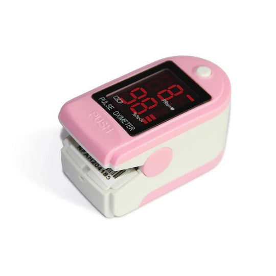 Digital Fingertip Pulse Oximeter with LED Display
