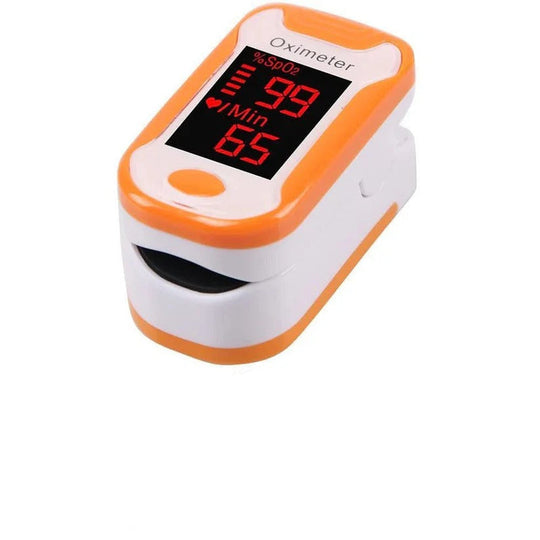 Digital Fingertip Pulse Oximeter with LED Display