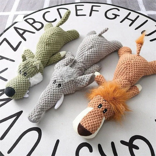 Durable Stitch Plush Dog Toy for Tug and Fetch