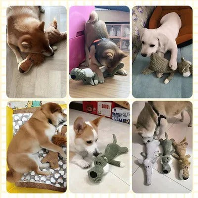 Durable Stitch Plush Dog Toy for Tug and Fetch