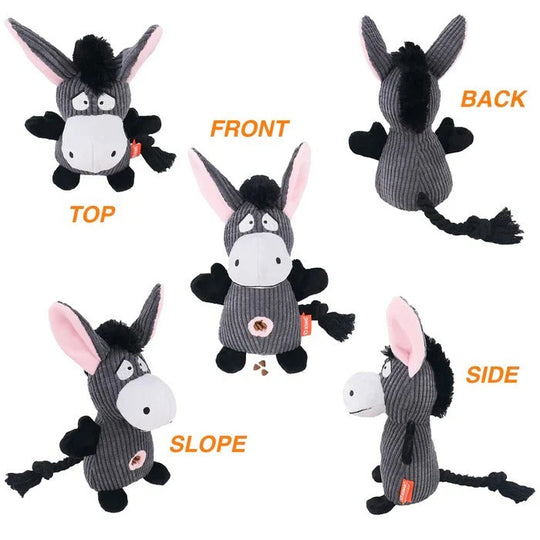Durable Stitch Plush Dog Toy for Tug and Fetch