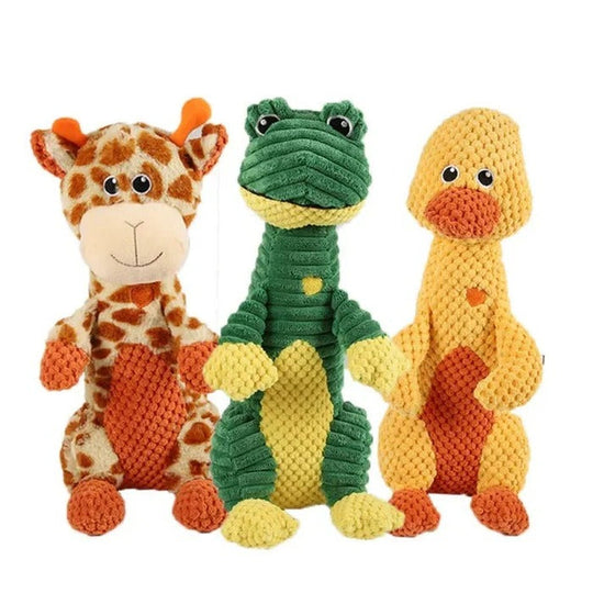 Durable Stitch Plush Dog Toy for Tug and Fetch