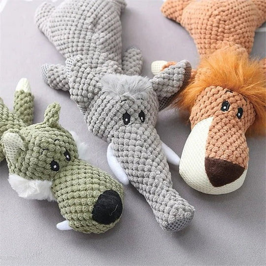 Durable Stitch Plush Dog Toy for Tug and Fetch