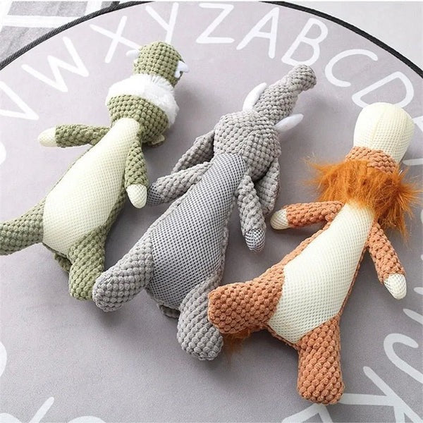 Durable Stitch Plush Dog Toy for Tug and Fetch