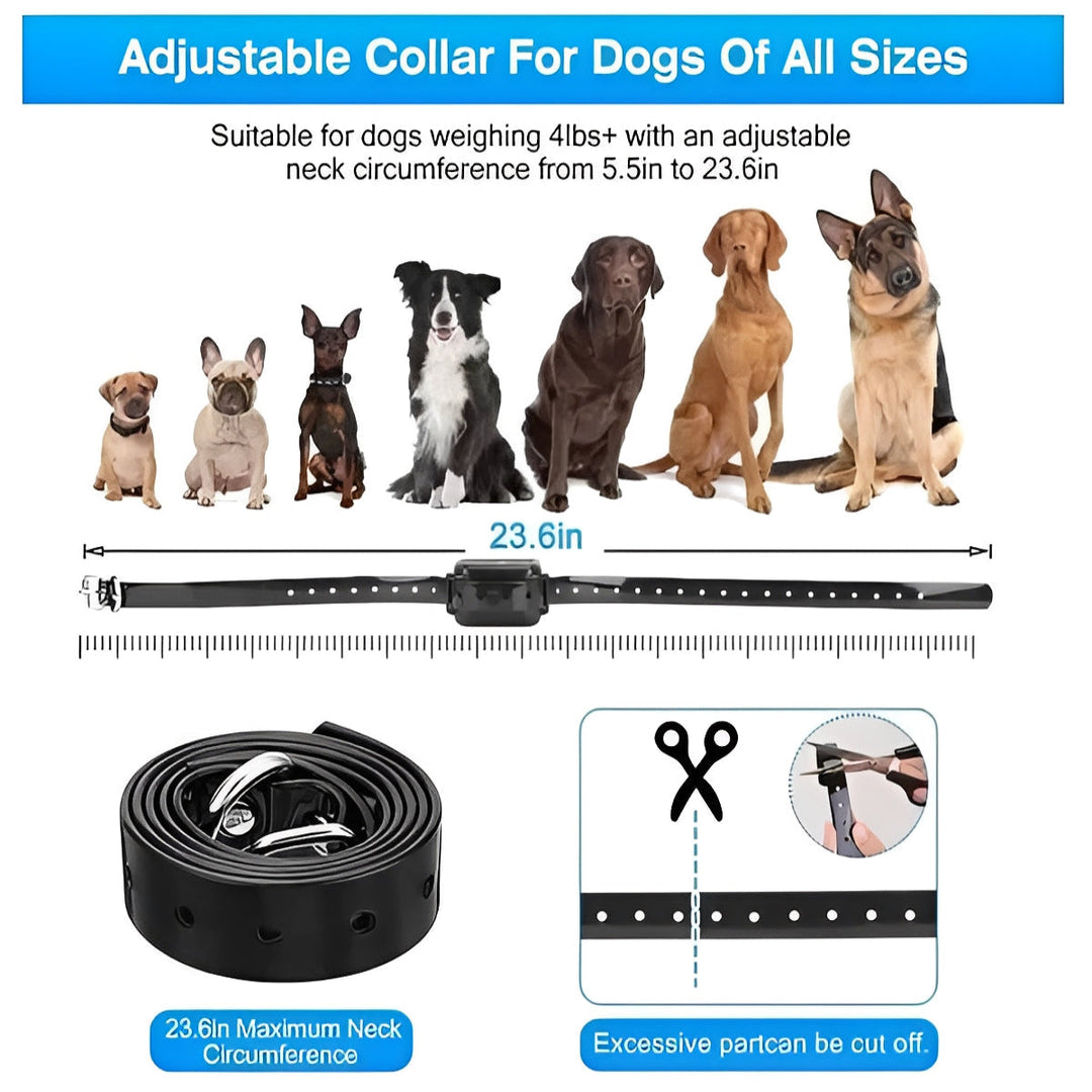Wireless Dog Boundary System with Remote Training Control