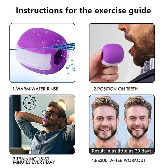 Jaw Exercise Tool with 30 to 50 lb Resistance Training