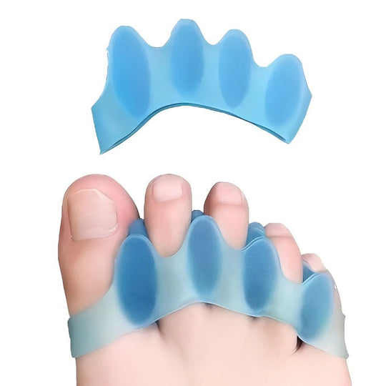 Silicone Toe Separator Set for Toe Spacing and Comfort, 1 Pair Set