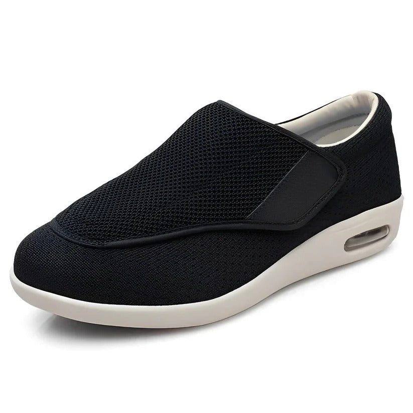 Orthopaedic Slip-On Shoes with Memory Foam and Wide Fit