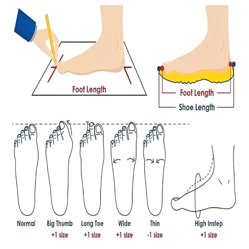 Orthopaedic Slip-On Shoes with Memory Foam and Wide Fit