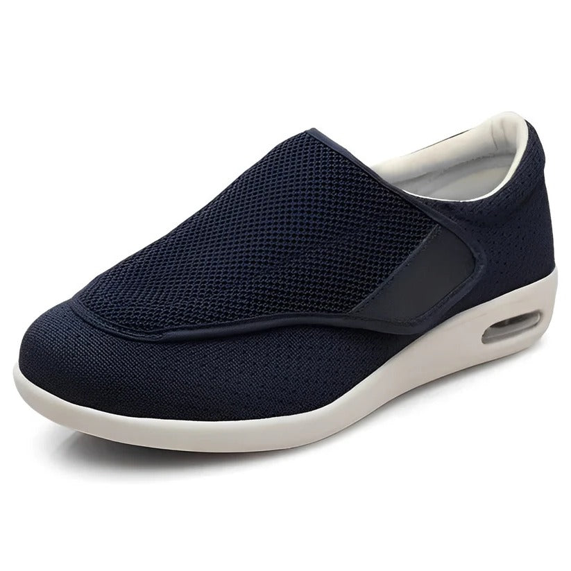 Orthopaedic Slip-On Shoes with Memory Foam and Wide Fit