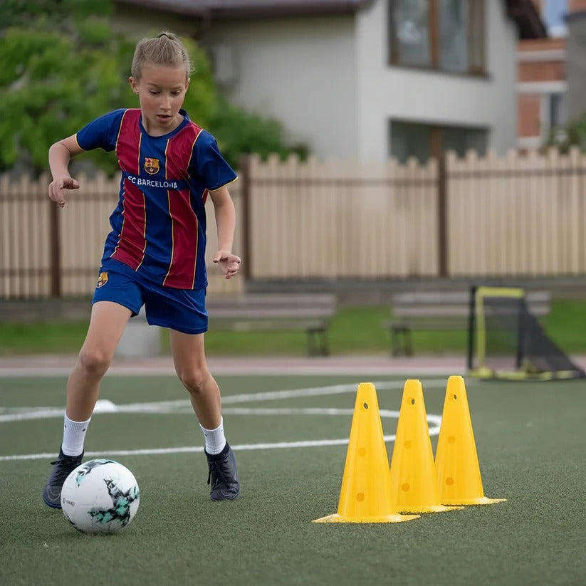 Football Training Mat with Interactive Video Coaching System