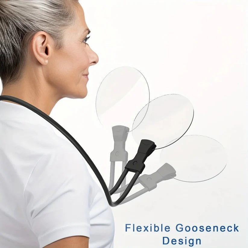 Hands Free Neck Magnifying Glass with 5X Magnification
