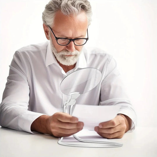 Hands Free Neck Magnifying Glass with 5X Magnification