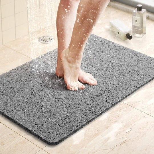 Textured Non-Slip Shower Mat with Porous Drainage