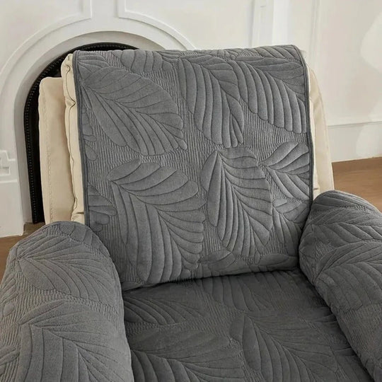 Patterned Stretch Recliner Slipcover with Full Coverage