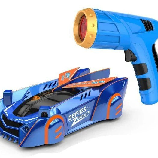 Rechargeable Wall Climbing Car, Remote Control Toy with LED Lights