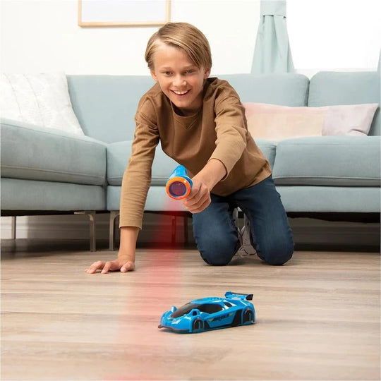 Rechargeable Wall Climbing Car, Remote Control Toy with LED Lights