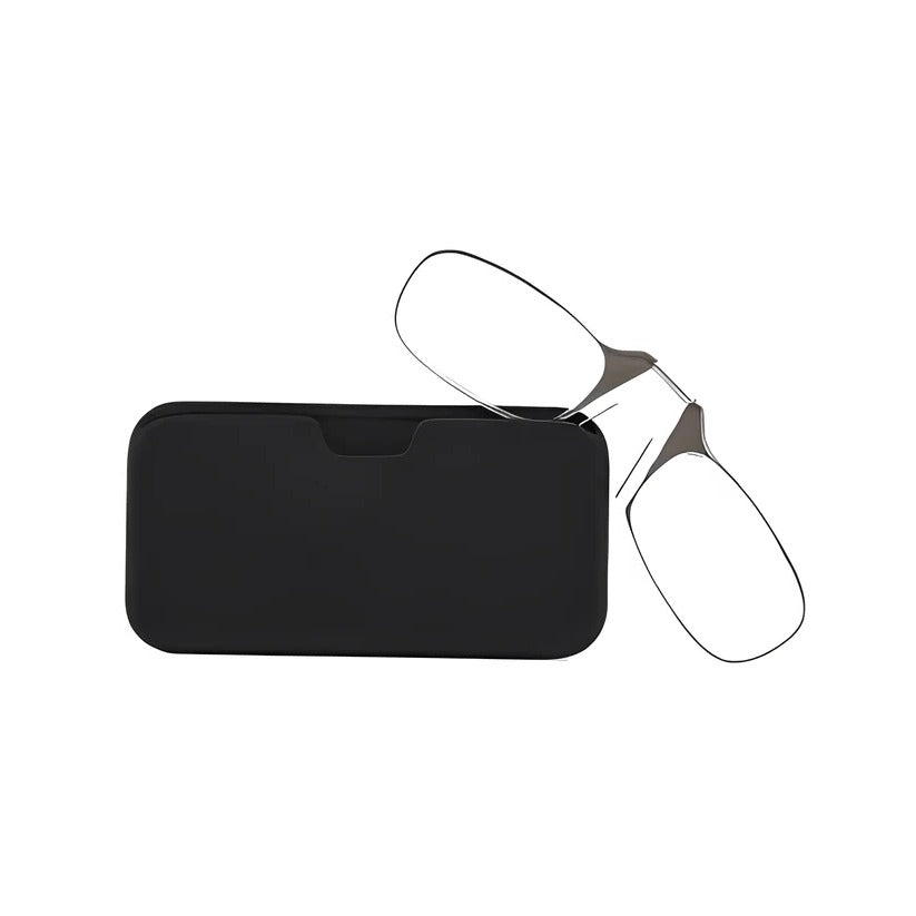 Retractable Silicone Nose Grip with Flat Folding Design and Carry Case