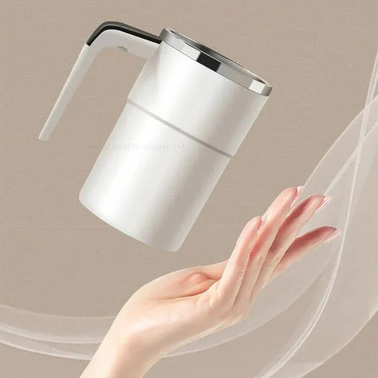 Rechargeable Self-Stirring Mug, Automatic Mixing Cup with LED Display
