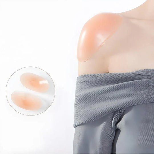 Silicone Anti-Slip Shoulder Pads with Flexible, Breathable Design for Women