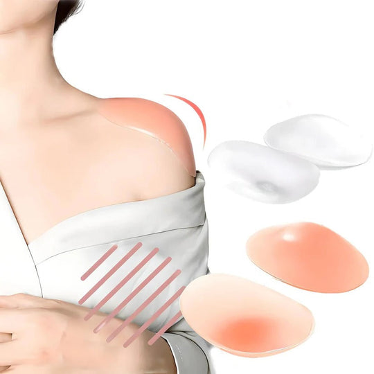 Silicone Anti-Slip Shoulder Pads with Flexible, Breathable Design for Women