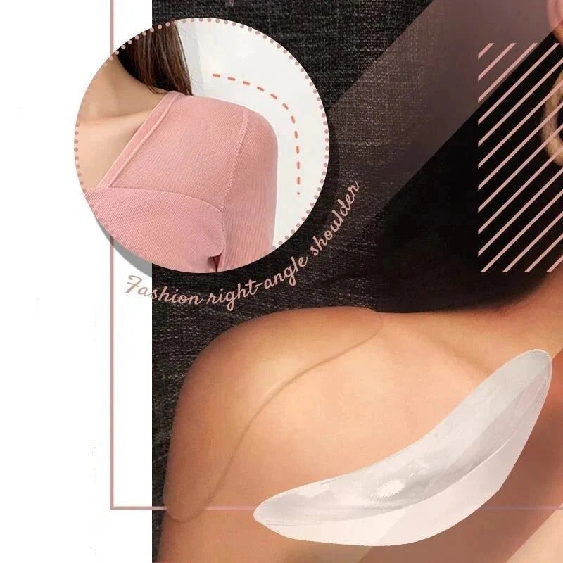 Silicone Anti-Slip Shoulder Pads with Flexible, Breathable Design for Women
