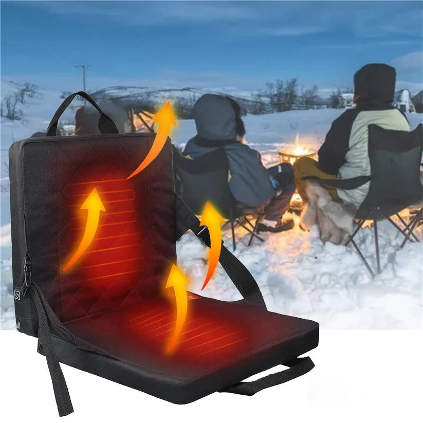 Portable Heated Seat Pad with Multiple Adjustable Heat Settings