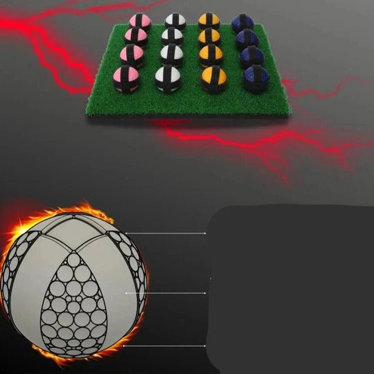 Mini Tabletop Golf Putting Practice Set with Adhesive Target Base Pad