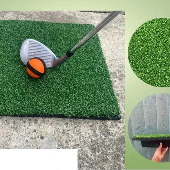 Mini Tabletop Golf Putting Practice Set with Adhesive Target Base Pad