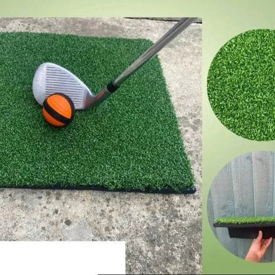 Mini Tabletop Golf Putting Practice Set with Adhesive Target Base Pad