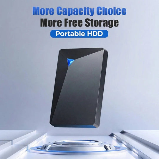 USB 3.0 External Hard Drive with High Speed Data Transfer for PC and Mac