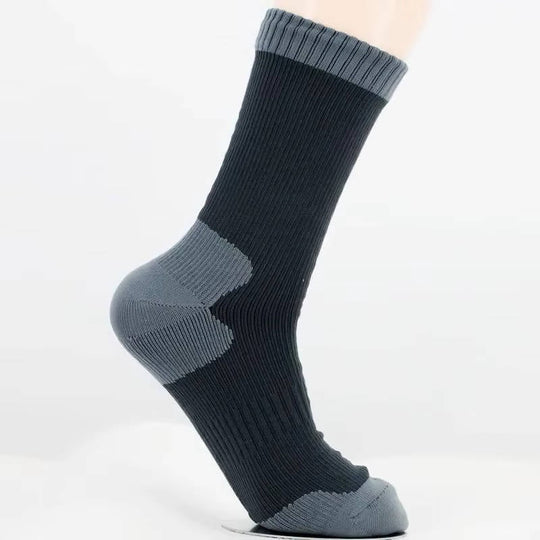 Unisex Breathable Waterproof Crew Socks for Hiking and Outdoor Wading