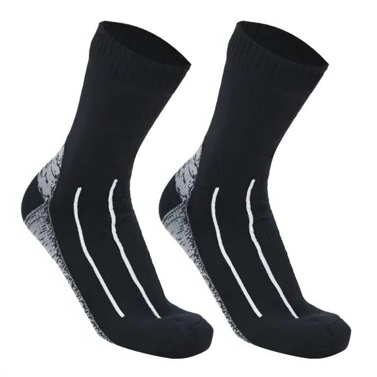 Unisex Breathable Waterproof Crew Socks for Hiking and Outdoor Wading