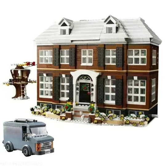 Miniature House Building Block Model Kit for Adults with Detailed Architecture
