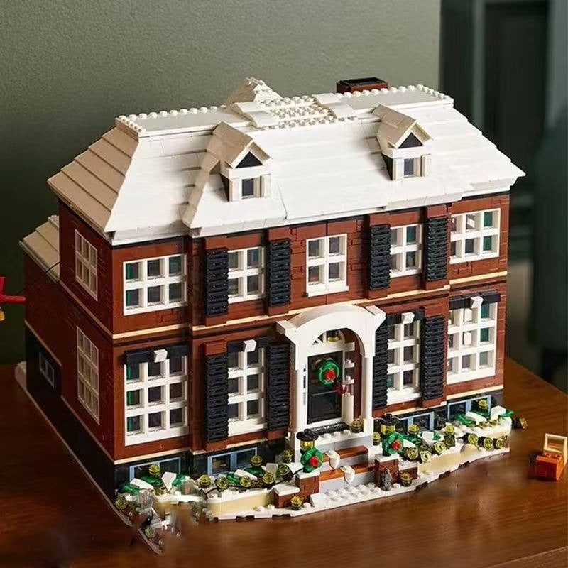 Miniature House Building Block Model Kit for Adults with Detailed Architecture