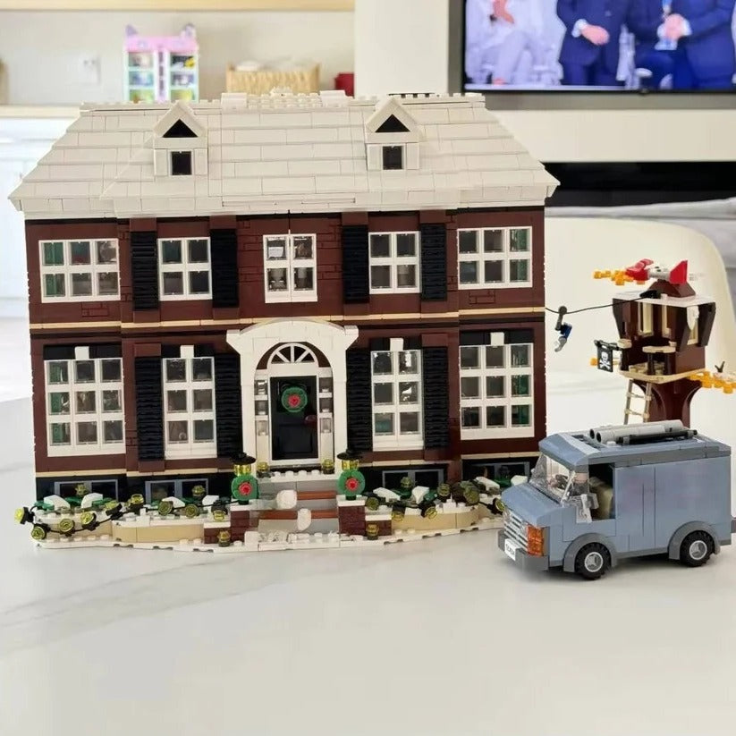 Miniature House Building Block Model Kit for Adults with Detailed Architecture