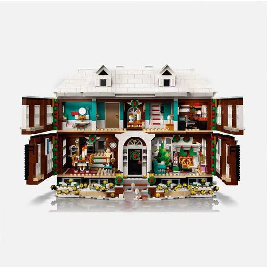 Miniature House Building Block Model Kit for Adults with Detailed Architecture