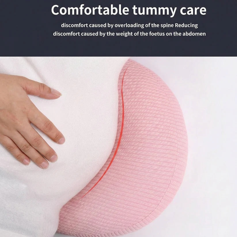 Pregnancy Support Pillow with Dual Wedge Design