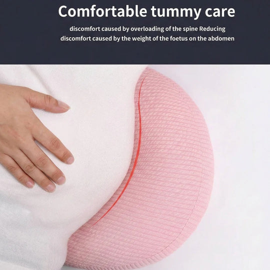 Pregnancy Support Pillow with Dual Wedge Design