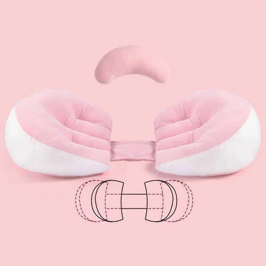 Pregnancy Support Pillow with Dual Wedge Design