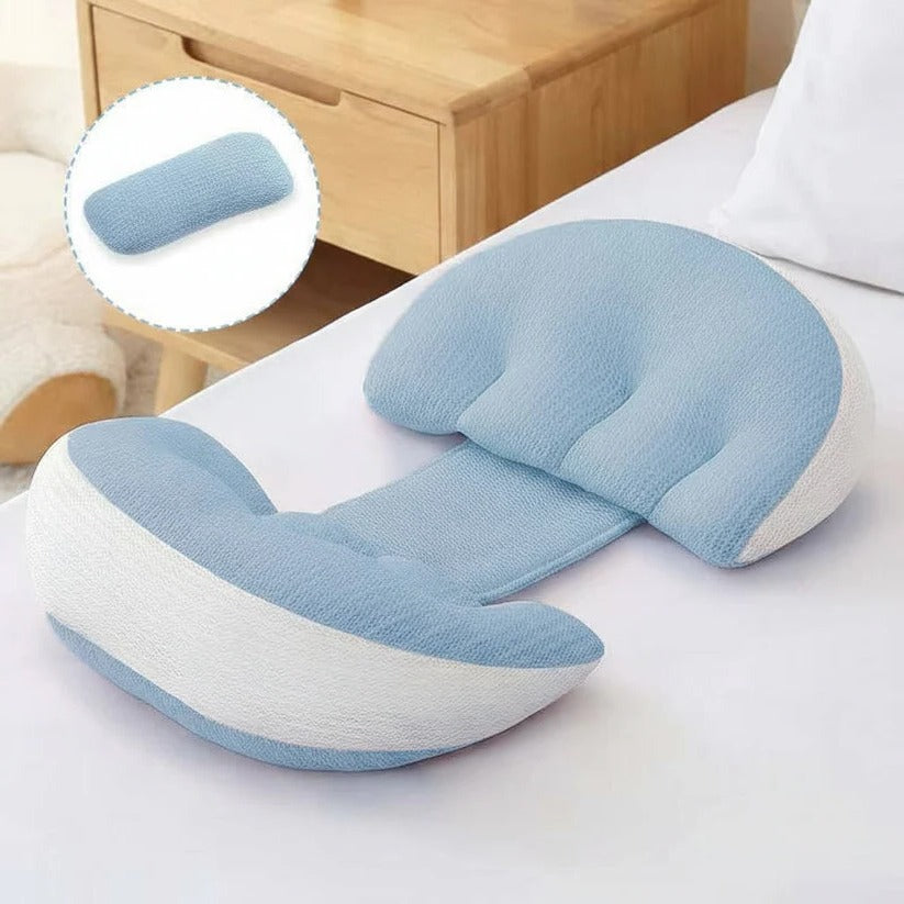 Pregnancy Support Pillow with Dual Wedge Design