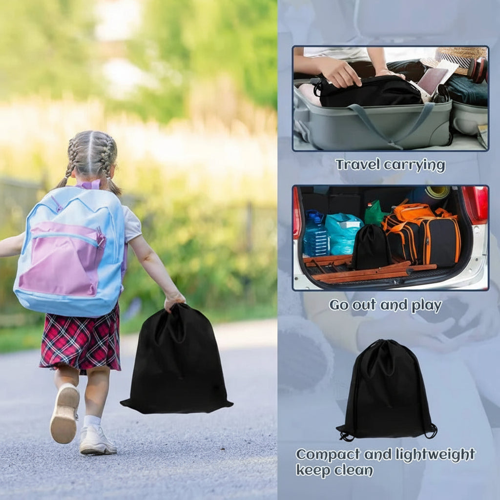 Inflatable Travel Seat Height Cushion with Carry Bag for Kids
