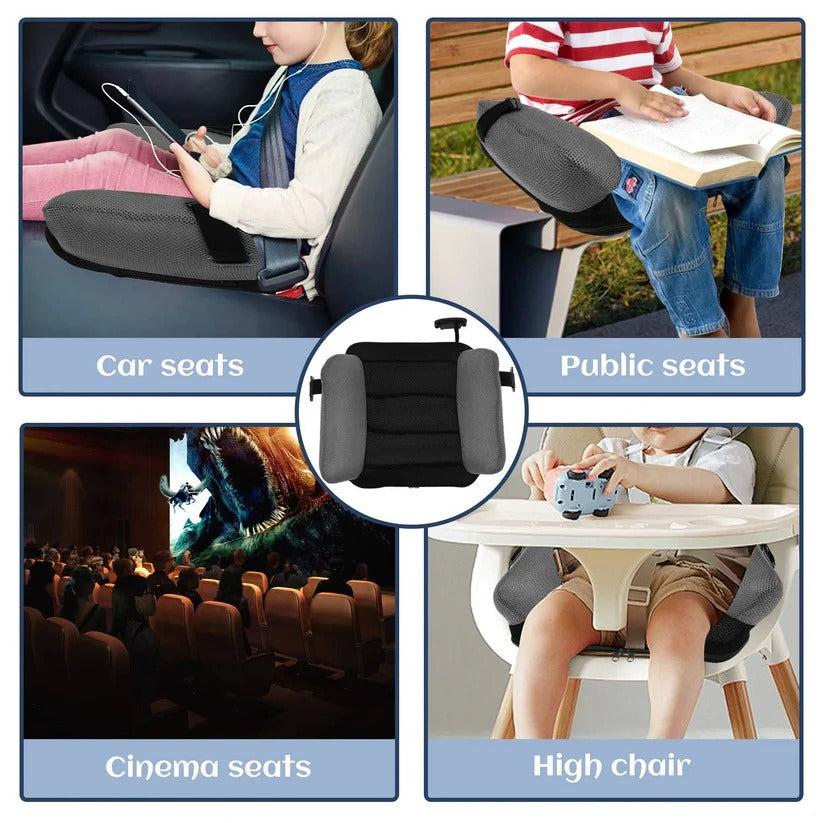 Inflatable Travel Seat Height Cushion with Carry Bag for Kids