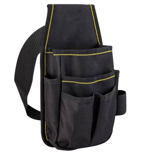 Electrician Tool Pouch with Adjustable Belt and Reinforced Base