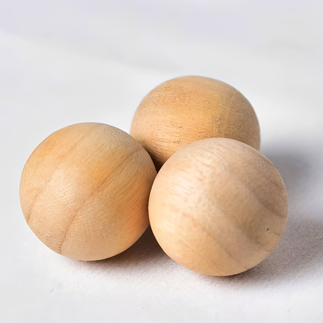 Cedar Camphorwood Moth Repellent Balls for Wardrobes and Drawers